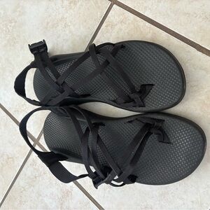 Chaco Women's Black Strappy Sandals